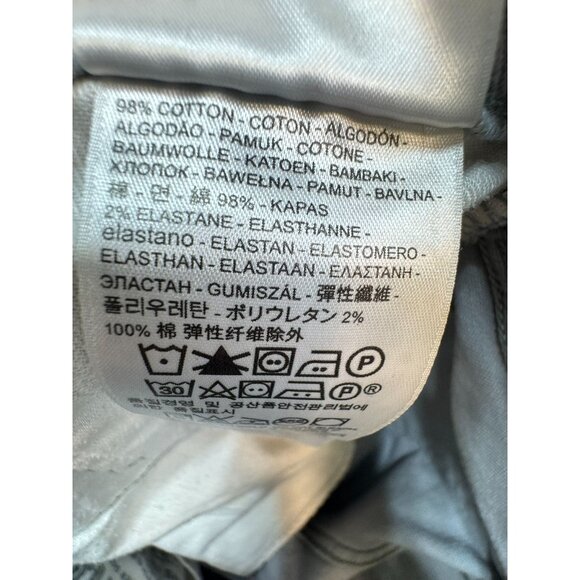 Levis 511 Mens Slim Fit Jeans Size 29Wx30L Light Gray Denim Pockets Casual - Picture 9 of 13